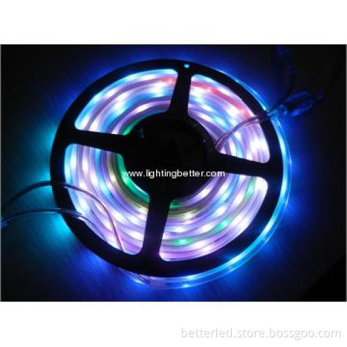 NEW 12mm 5050 150LEDS magic flexible rgb strip with DC 12V